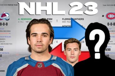 NHL 23 - NEWHOOK TO MONTREAL TRADE SIMULATION