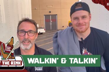 Walkin' and Talkin': Lawson Crouse talks Matias Maccelli, Logan Cooley, season outlook