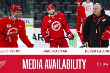 Walman, Petry, Coach Lalonde Pregame Media - 10/4 vs. Pittsburgh