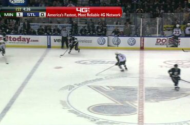 Ryan Reaves hits Cal CLutterbuck HD