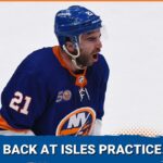 Kyle Palmieri Practiced with the New York Islanders For the First Time This Season