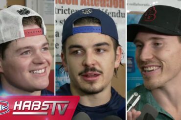 Caufield, Xhekaj + more Habs address the media at training camp | FULL PRESS CONFERENCES