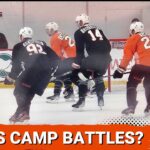 Philadelphia Flyers Training Camp: Where are the Battles? Plus game previews vs Bruins & Devils
