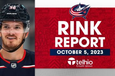 Columbus Blue Jackets host Alexander Ovechkin and the Capitals at home 🏠  |  Rink Report (10/5/23)