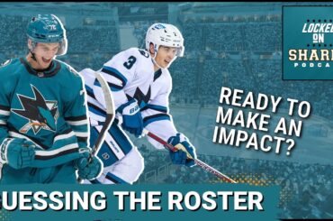 William Eklund And Henry Thrun Look To Be On The Sharks Opening Night Roster, How Will It Look?
