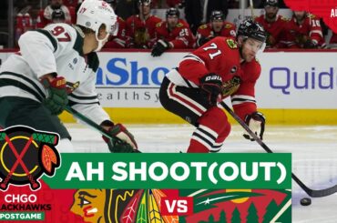 Chicago Blackhawks Lose in Shootout to Minnesota Wild | CHGO Blackhawks Postgame