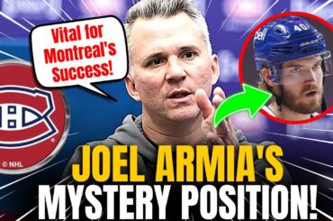 MONTREAL'S MYSTERY WHERE'S JOEL ARMIA'S PERFECT SPOT ? | CANADIENS DE MONTREAL LASTEST NEWS
