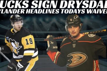 Breaking News: Ducks Sign Jamie Drysdale & 16 Players On NHL Waivers Today