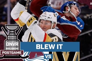Colorado Avalanche drop final preseason game to Vegas Golden Knights despite stars shining.