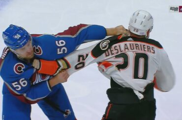 Kurtis MacDermid And Nicolas Deslauriers Drop The Gloves