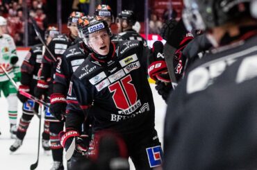 Linus Öberg sätter 1-0 hemma mot Rögle