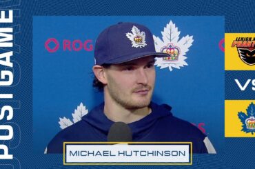 Michael Hutchinson Post Game | Toronto Marlies vs Lehigh Valley Phantoms | November 20, 2021