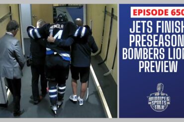 Ville Heinola injured in Winnipeg Jets preseason finale,  Blue Bombers vs. BC Lions tonight