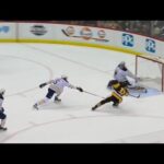 Lehner makes unbelievable save, sacrifices body