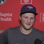 10/03/23 Tampa Bay 2-0 Florida Postgame: Steven Lorentz