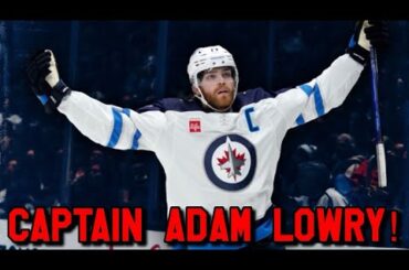 Adam Lowry Named Captain Of The Winnipeg Jets!! Jets Fan Reaction!!