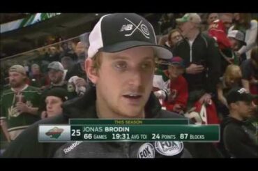 Wild's Brodin on win: 'A good team effort out there'