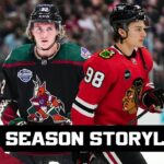 Logan Cooley versus Connor Bedard for Calder + other biggest storylines this NHL season