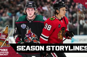 Logan Cooley versus Connor Bedard for Calder + other biggest storylines this NHL season