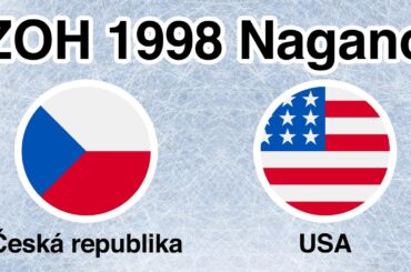 🇨🇿 ČR - 🇺🇸 USA I Čtvrtfinále I ZOH Nagano 1998