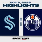 NHL Pre-Season Highlights | Kraken vs. Oilers - October 6, 2023