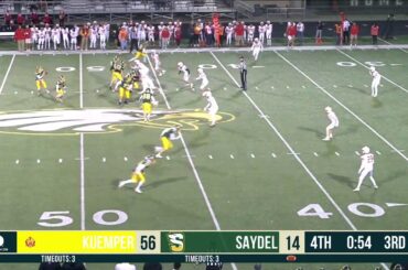 Saydel vs. Kuemper Varsity Football