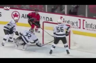 Mark Jankowski Goal vs LAK 01-04-18
