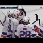 Adam Pelech Goal vs MTL 01-15-18