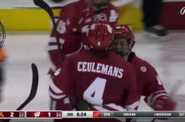 Corson Ceulemans 1st Career NCAA Goal (Nov. 5, 2021)