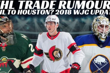 NHL Trade Rumours - Sens, Sabres & Wild, Houston Preparing for NHL? Wright to AHL + Pens Sign White