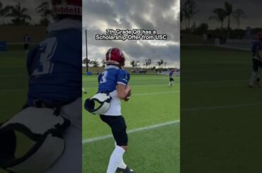 The #1 7th Grade Quarterback in the Nation! #shorts