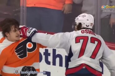 T.J.Oshie’s fights !!!