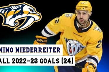 Nino Niederreiter (#22) All 24 Goals of the 2022-23 NHL Season