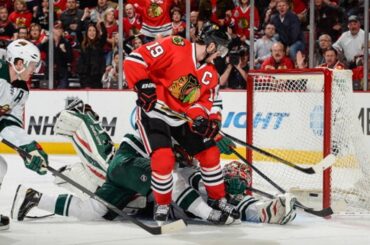 Toews delivers big hit before scoring