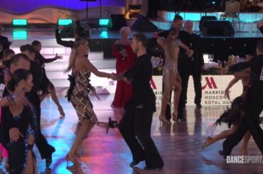 Ilia Makovskii - Anastasiia Fedotovskaia AZE | 1/16 Pasodoble | WDC World Latin Championship 2016