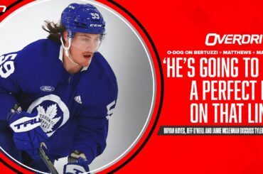 How will Bertuzzi fit with Matthews and Marner? - OverDrive | Part 1 | Sep 22nd 2023