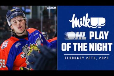 OHL Play of the Night Presented by MilkUP: Clarke Turns on the Afterburners!