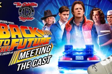 Meeting the Back to the Future Cast at Fan Expo Michael J Fox Christopher Lloyd