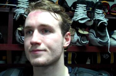 Colton Sissons talks about his first NHL game