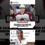 Buffalo Sabres sign Erik Johnson to a one year contact at $3.25 million AAV