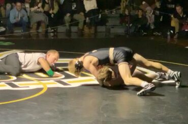 Point Boro freshman Jack Thompson wins by fall in his HS debut