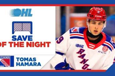 OHL Save of the Night: Hamara Plays Hero!