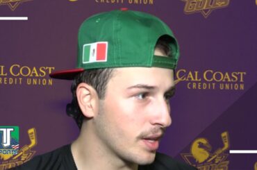 Jacob Perreault REACTS to San Diego Gulls LOSS against Milwaukee Admirals