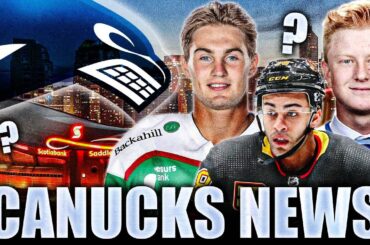 Canucks Playing HOME GAMES IN ALBERTA? + Signings & Taxi Squads News (Hoglander, Rafferty, Rathbone)