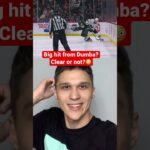Matt Dumba Big Hit on Alexander Barabanov? NHL 2021 Big Hits! #shorts #hockey
