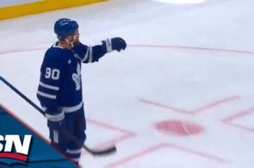 O'Reilly Overcomes The chaos In Front Of The Net, Whizzes It Through To Double Leafs' Lead