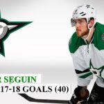 Tyler Seguin (#91) All 40 Goals of the 2017-18 NHL Season