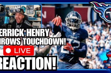 Derrick Henry Throws a 2 Yard Touchdown to Josh Whyle! LIVE REACTION! | Titans vs Bengals