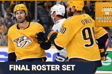 Breaking Down the Nashville Predators' 23-Man Roster; Official Season Predictions!
