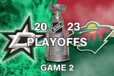 Minnesota Wild vs Dallas Stars Game 2 Recap | 2023 Stanley Cup Playoffs |